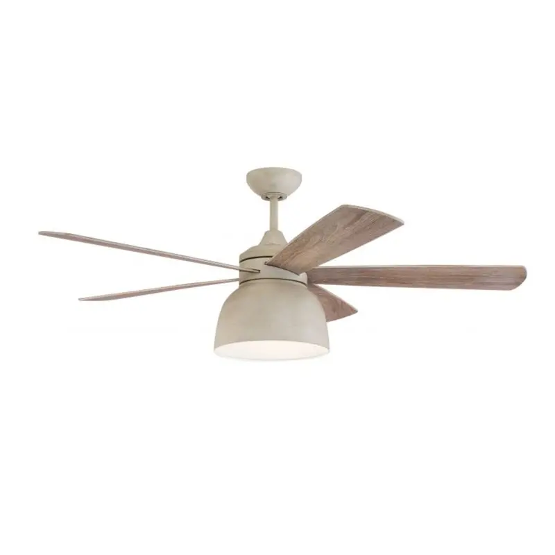 Craftmade Ventura 52-Inch Outdoor-Rated Ceiling Fan – Cottage White Finish 1