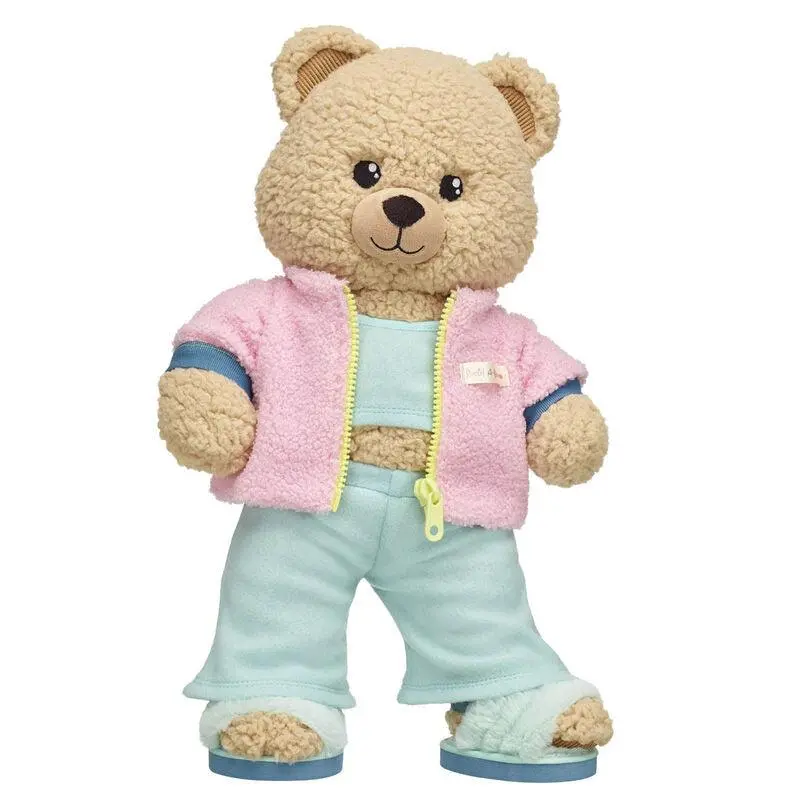 Cuddlesome Teddy Bear Sherpa Blanket Set 1