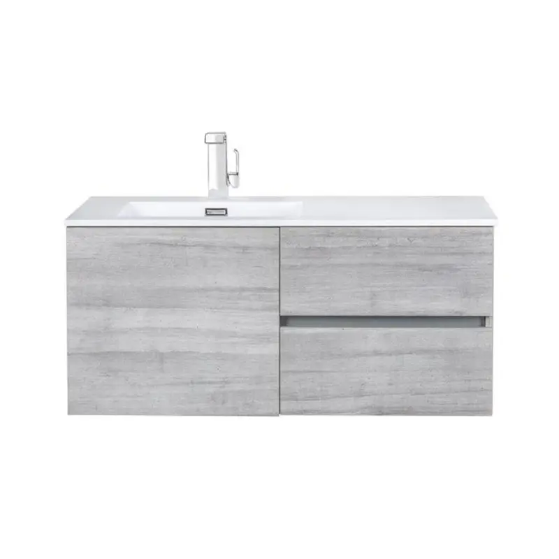 Cutler Beachwood Soho 42-Inch Modern Wall-Mount Bathroom Vanity 1