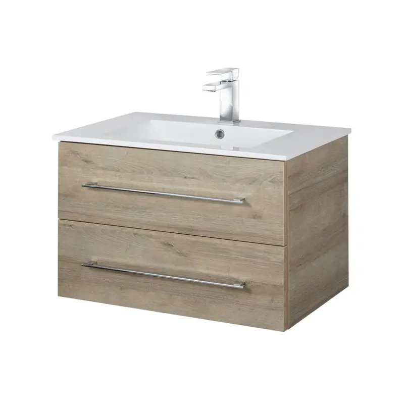 Cutler Kato Organic 30-Inch Streamlined Wall-Mount Bathroom Vanity 1