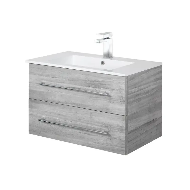 Cutler Kato Soho 30-Inch Compact Wall-Mount Bathroom Vanity 1