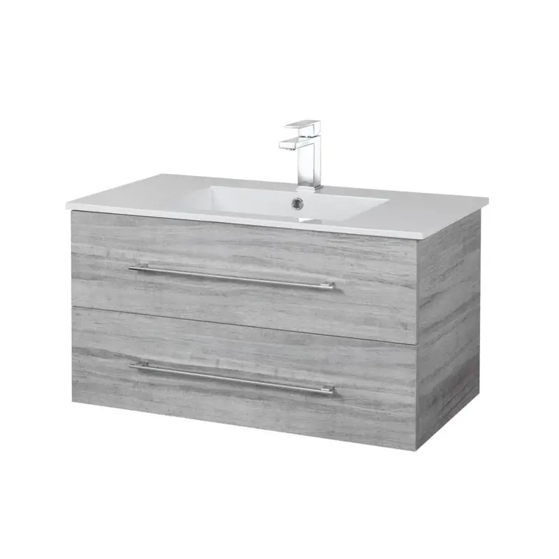 Cutler Kato Soho 36-Inch Contemporary Floating Bathroom Vanity 1