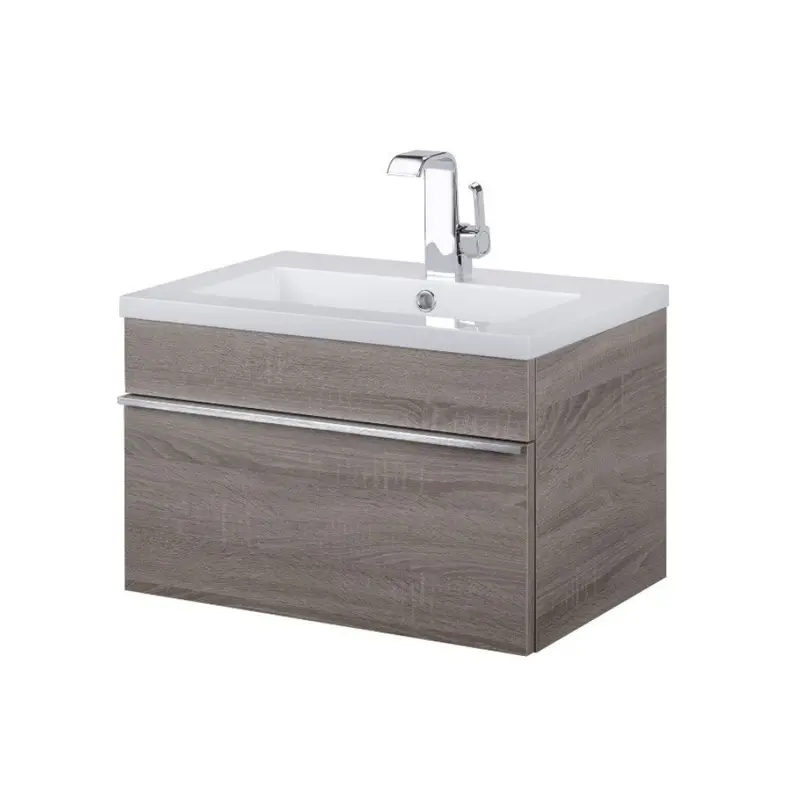 Cutler Trough 24-Inch Dorato Wall-Mount Bathroom Vanity 1