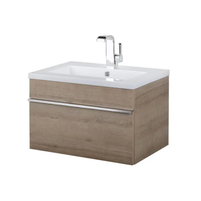 Cutler Trough 24-Inch Organic Wall-Mount Bathroom Vanity 1