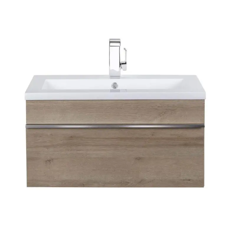 Cutler Trough 30-Inch Organic Wall-Mount Bathroom Vanity 1