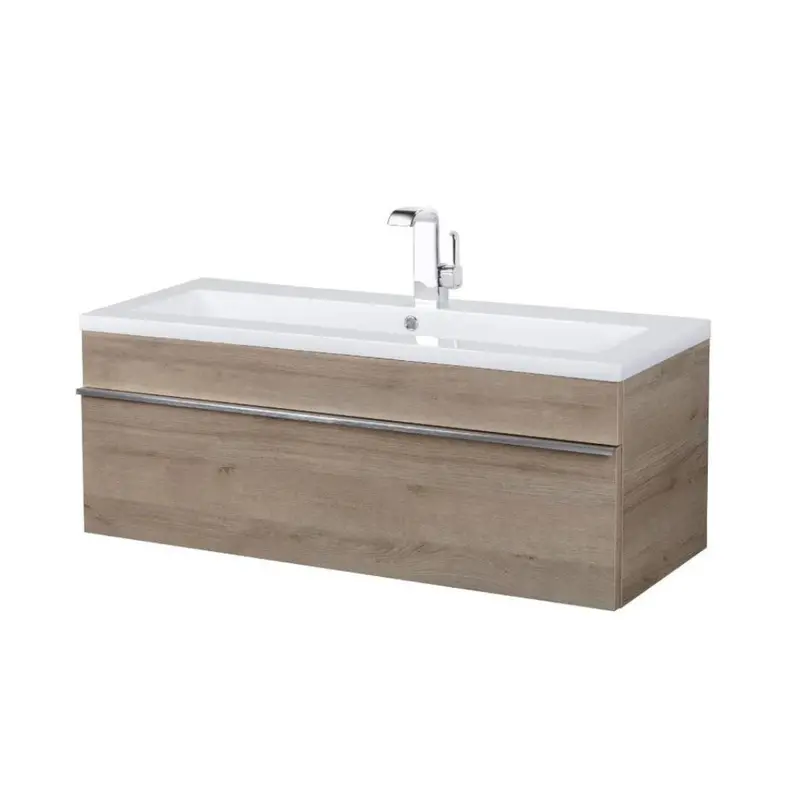 Cutler Trough 42-Inch Organic Wall-Mount Bathroom Vanity 1
