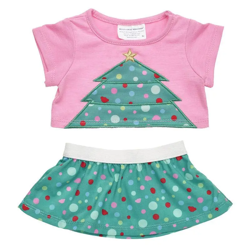 Decorative Christmas Tree Skirt & Matching Accents 1