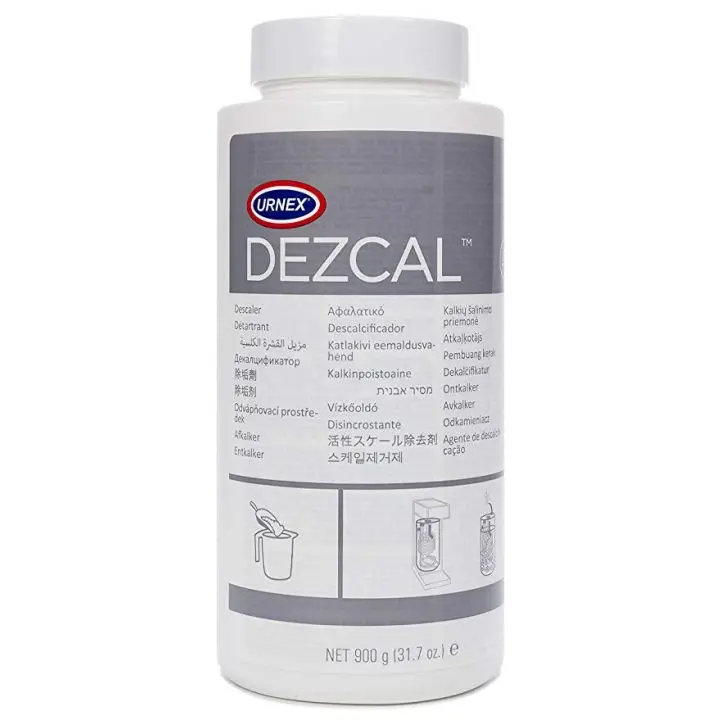 Dezcal Espresso Machine Descaler Powder – 900G Food-Grade Formula 1