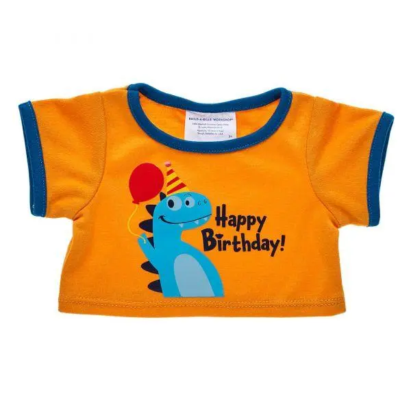 Dinosaur-Themed Birthday T-Shirt 1