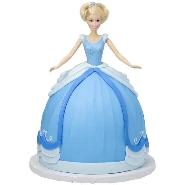 Disney Princess Cinderella Signature Cake Topper – 11" Doll-Style Decoset 1