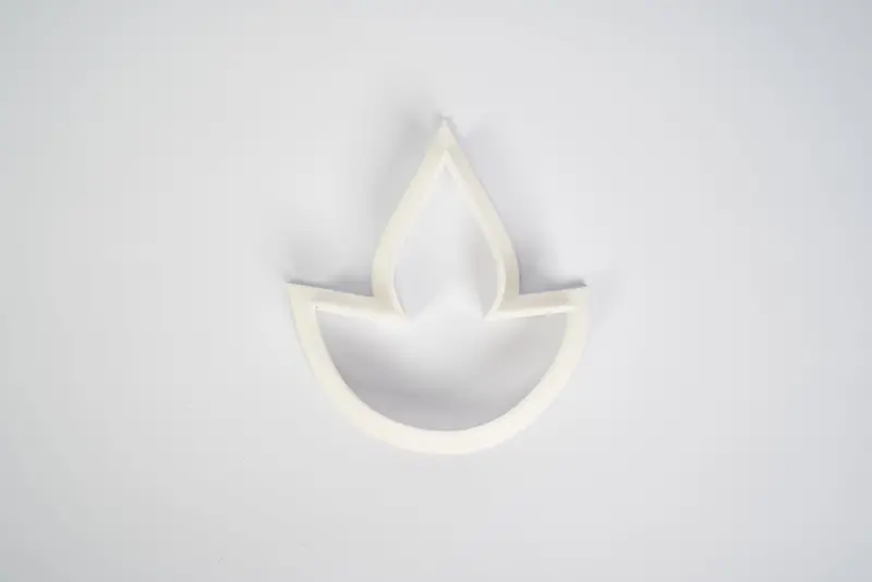 Diya-Shaped Cookie Cutter 1