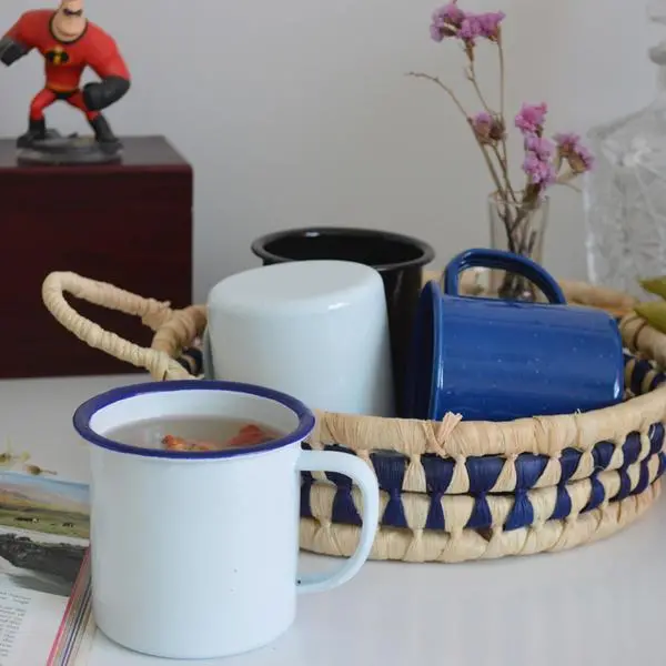 Dove-Print Enamel Mug – Premium Hand-Finished Ceramic Alternative 1