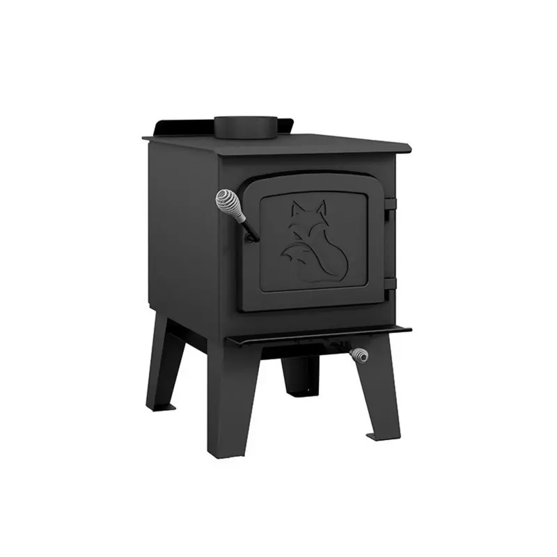 Drolet Fox Freestanding Wood Stove – Compact, Efficient Heating Solution (Db03186) 1