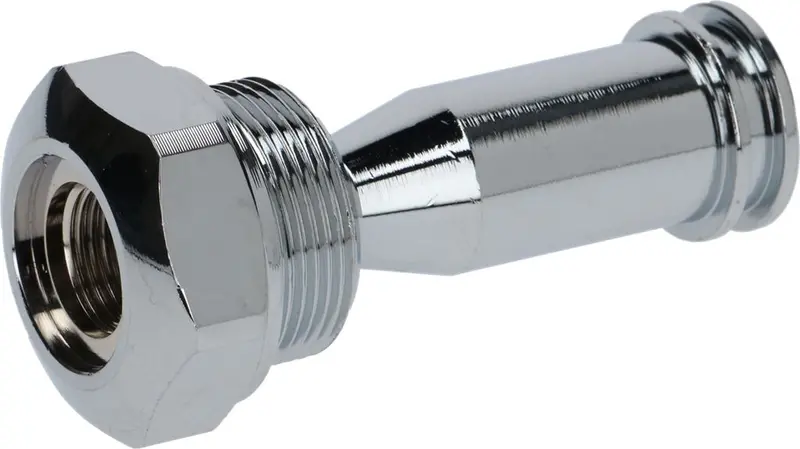 E61 Upper Drain Sleeve – Chrome-Plated Stainless Steel (Part #521023) 1