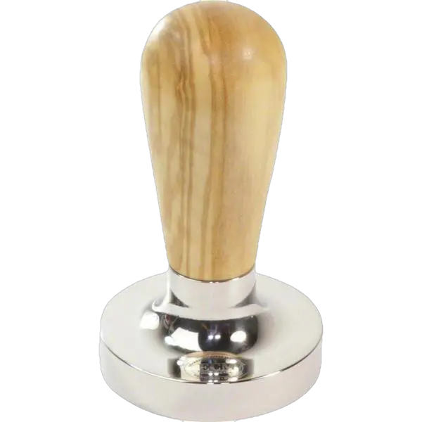 Ecm 58Mm Olive Wood Espresso Tamper 1