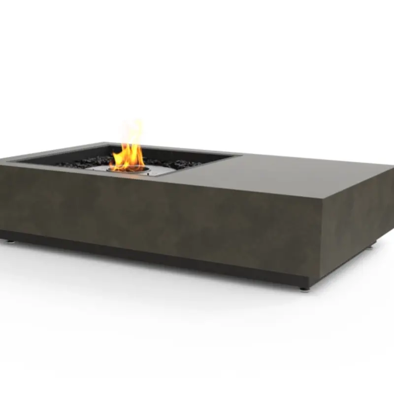 Ecosmart Fire Manhattan 50 Fire Pit Table – Urban-Inspired Outdoor Gathering Table 1