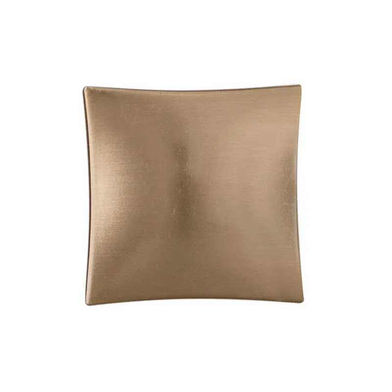 Elusive Golden Nickel Twist Knob – 1.25-Inch Square Cabinet Hardware 1