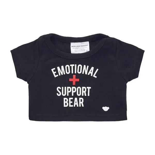 Emotional Support Bear Graphic T-Shirt 1