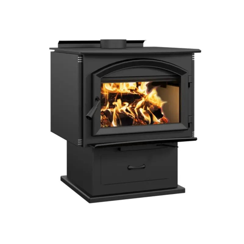 Enerzone Solution 3.5 Freestanding Wood Stove With Integrated Blower 1