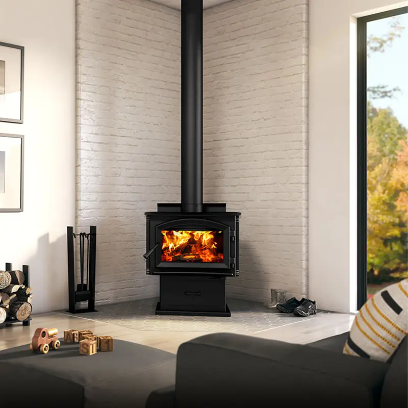 Enerzone Solutions 1.7 Energy-Efficient Wood Stove 1