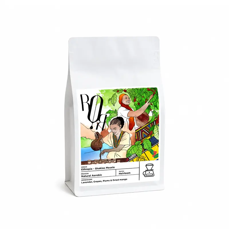Ethiopia Shakiso Mesele Single-Origin Coffee – 250G 1