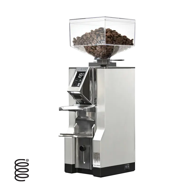 Eureka Mignon Libra Espresso Grinder – Chrome Finish With Weight-Based Dosing 1