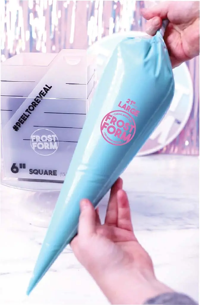 Extra-Large 21-Inch Frost Form Piping Bags – 10-Pack 1