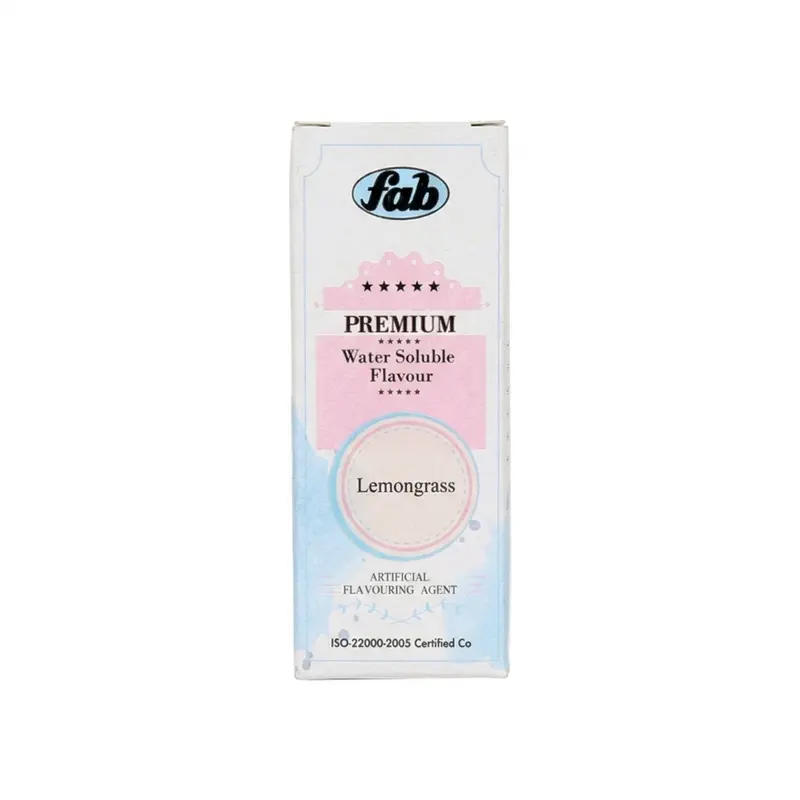 Fab Lemongrass Water Soluble Essence – Bright Citrus-Herbal Flavor For Beverages, Baked Goods & Desserts 1