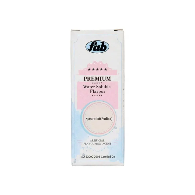 Fab Spearmint Water Soluble Essence – Cool Refreshing Mint Flavor For Drinks, Baking & Sweets 1