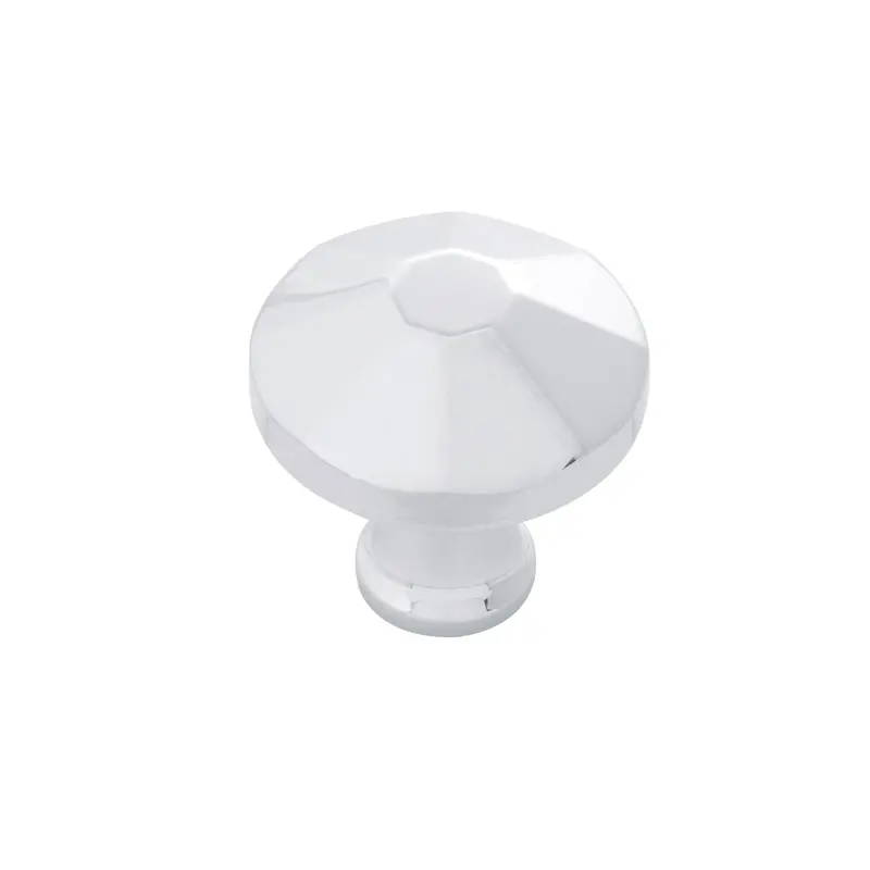 Facette Chrome Knob – 1-3/8" Diameter 1
