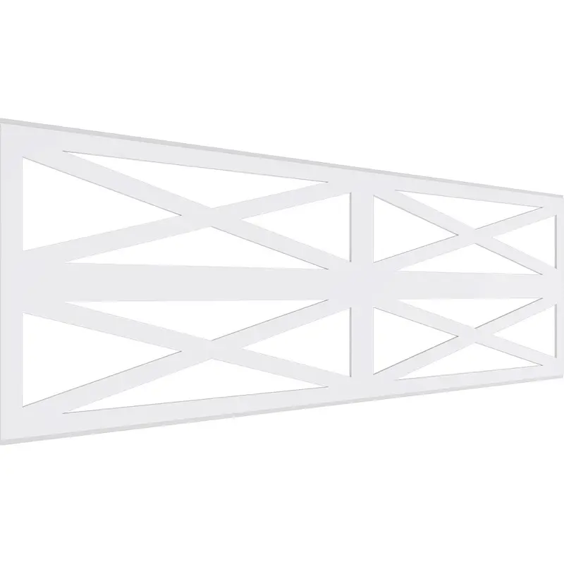 Farmhouse Fence Wainscoting Set – Four-Piece Rustic Wall Panel Collection 1