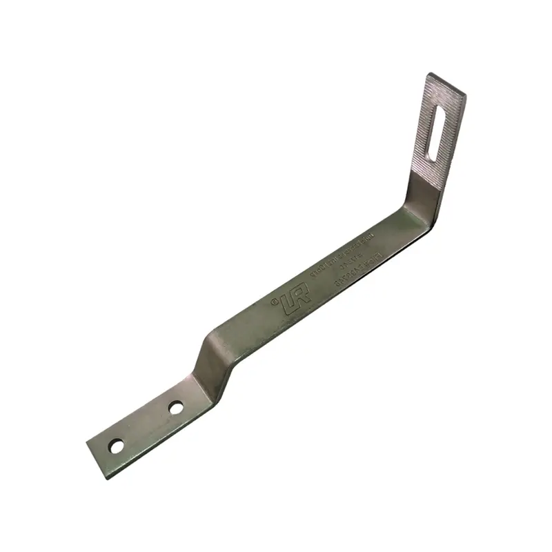 Flat-Tile Roof Hook For Side-Mount Solar Rail Systems 1
