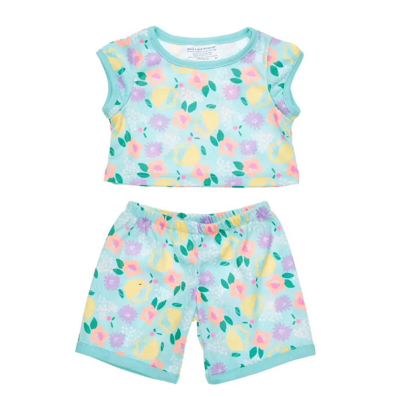Floral Two-Piece Pajama Set 1