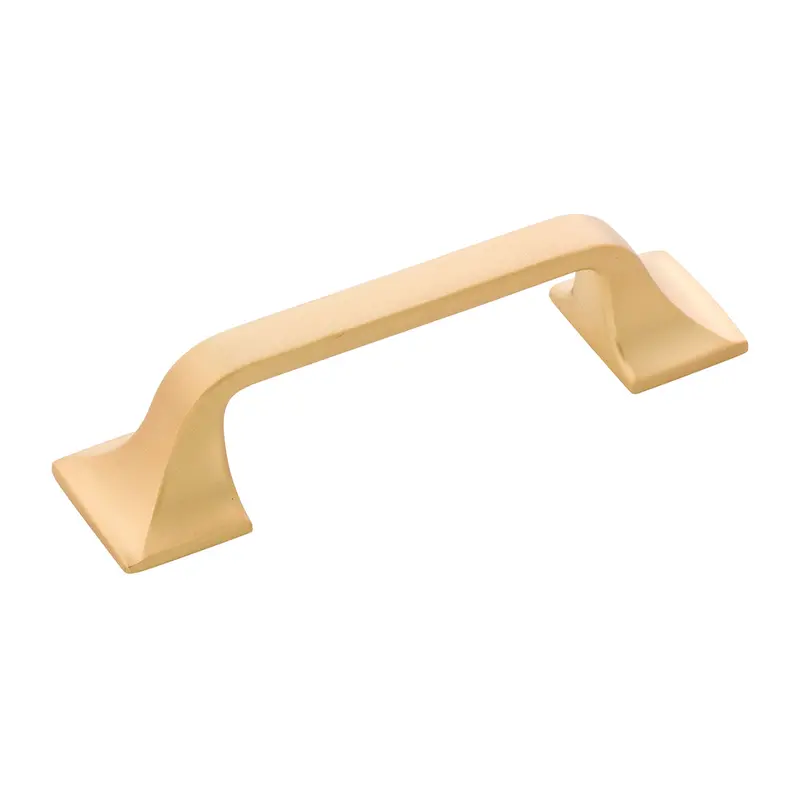Forge Cabinet Pull – 3" Center-To-Center, Brushed Golden Brass 1