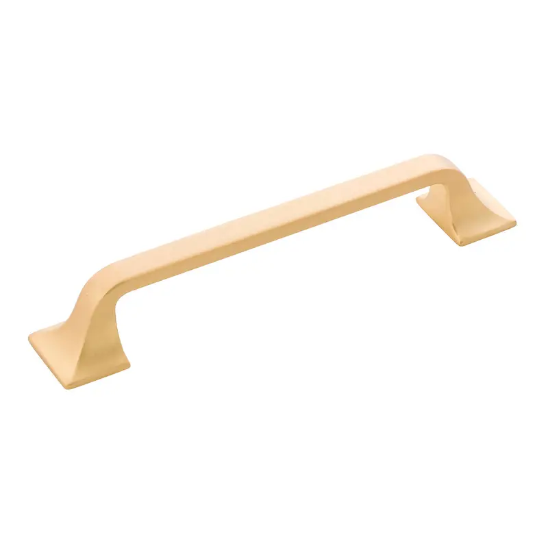 Forge Cabinet Pull – 5.0625" (128Mm) Center-To-Center, Brushed Golden Brass 1