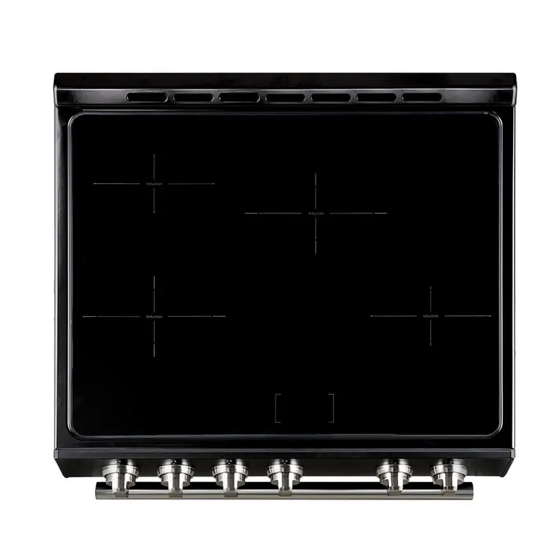 Forno Leonardo Espresso 30" Induction Range – Matte Black Induction Surface, Premium Trim (Model Ffsin0982-30Blk) 1