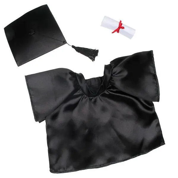 Four-Piece Black Graduation Outfit Set 1