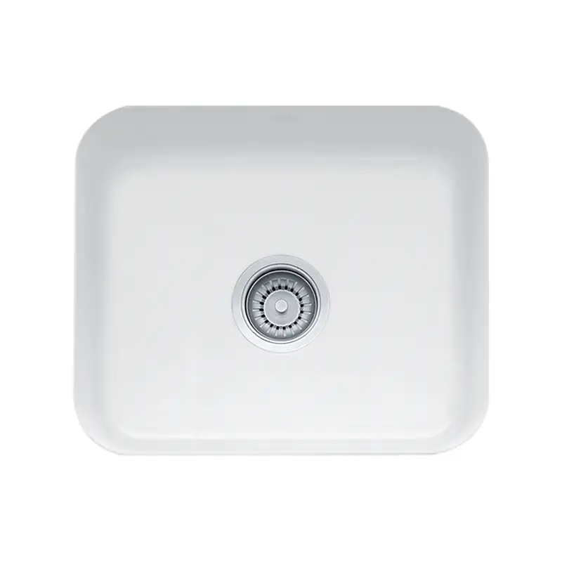 Franke Cisterna 21.6-Inch Fireclay Undermount Kitchen Sink – Cck110-19Wh 1