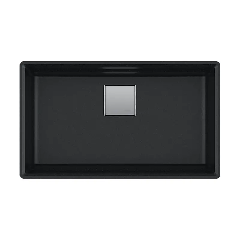 Franke Peak Pkg11031Ony Granite Onyx Double Bowl Kitchen Sink 1