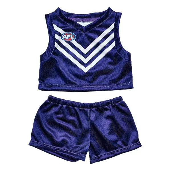 Fremantle Dockers Afl Teddy Bear Guernsey 1
