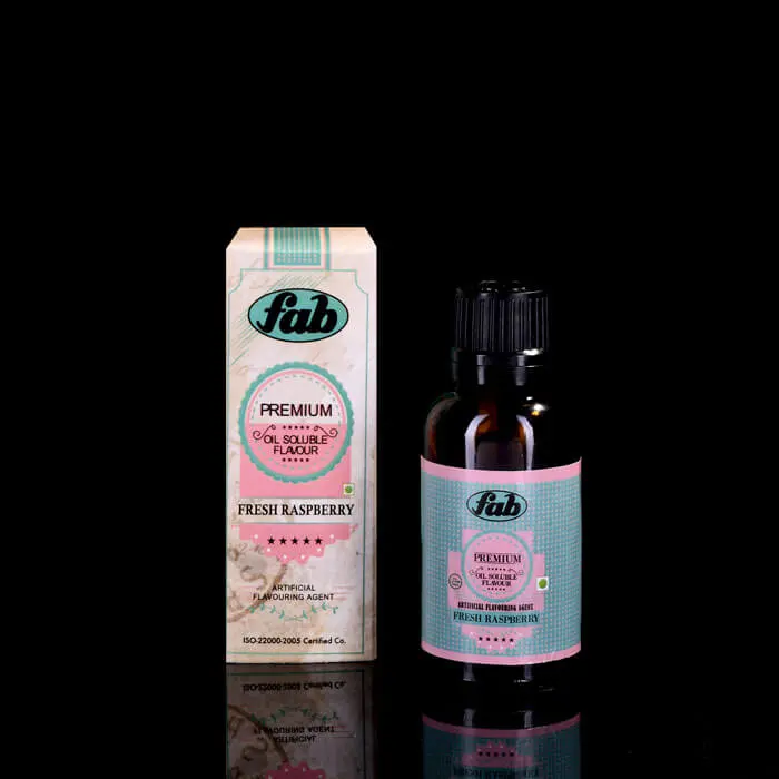 Fresh Raspberry Flavor – Intense Tart-Fruity Essence For Glazes, Compotes & Ice Cream 1