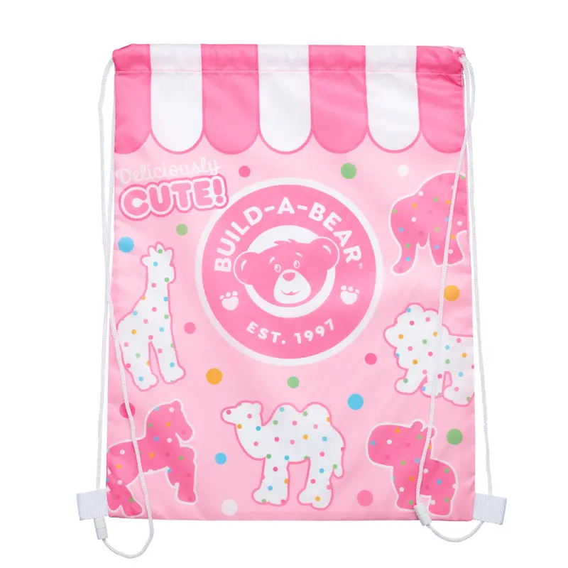 Frosted Animal Cookie-Themed Plush Toy Carrier Bag 1