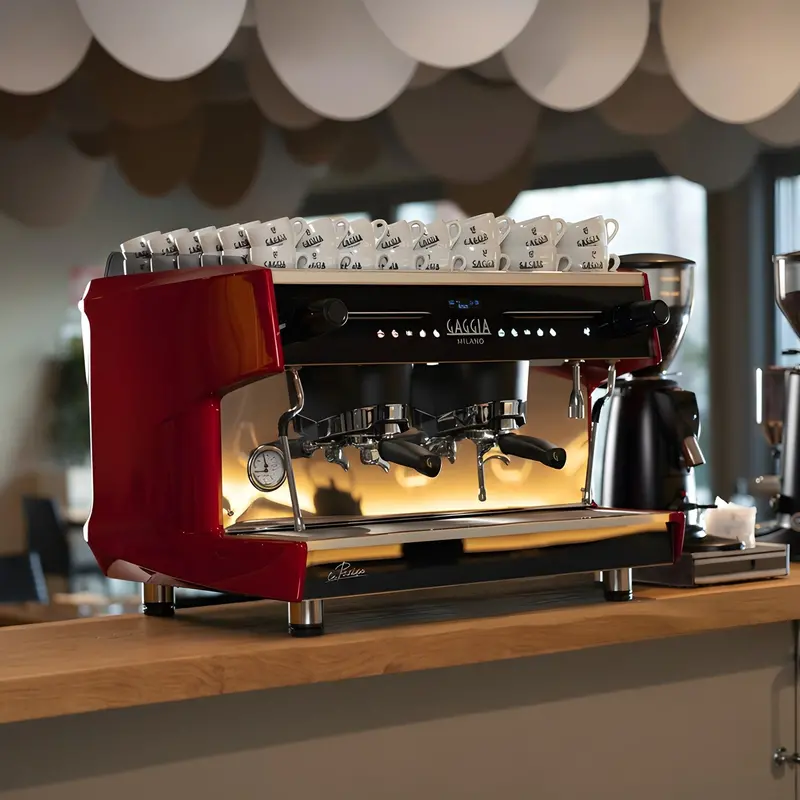Gaggia La Precisa Tall Two-Group Espresso System 1