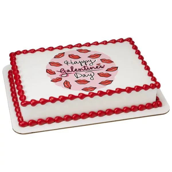 Galentine’S Day Edible Cake Decoration – Photocake® Printable Image 1