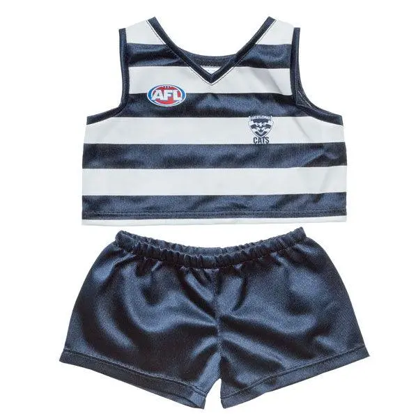 Geelong Cats Afl Plush Player Guernsey 1