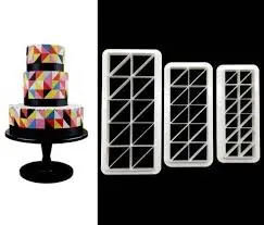 Geometric Right-Angle Multi-Cutter For Fondant & Dough 1