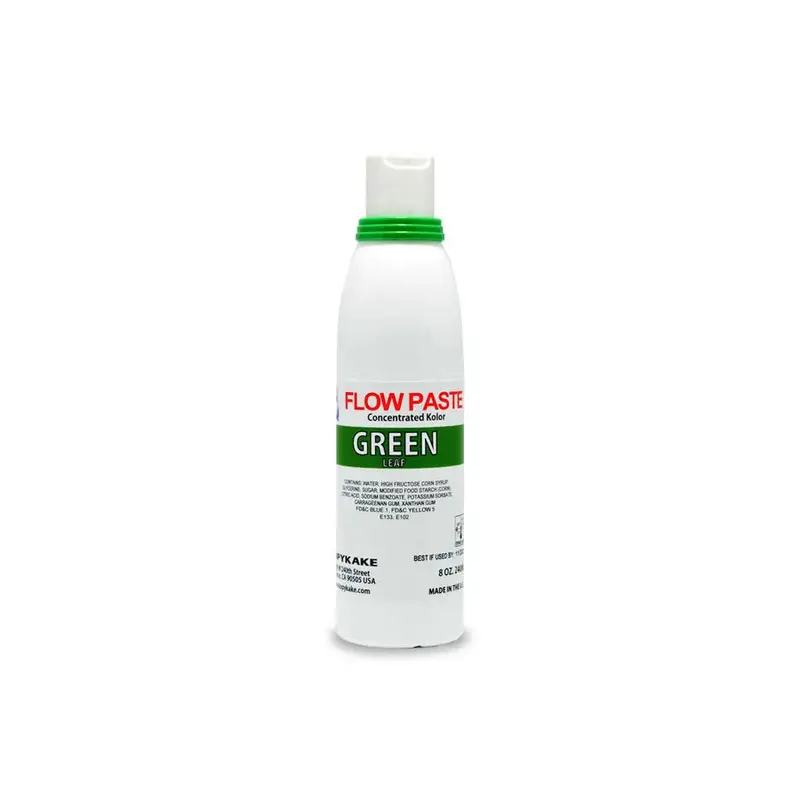 Green Flow Paste – 4Oz Richly Pigmented Decorating Gel (Expiry: 05/2026) 1
