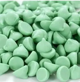 Guittard Green Mint Cookie Baking Chips – Flavorful Chocolate Drops (16 Oz) 1