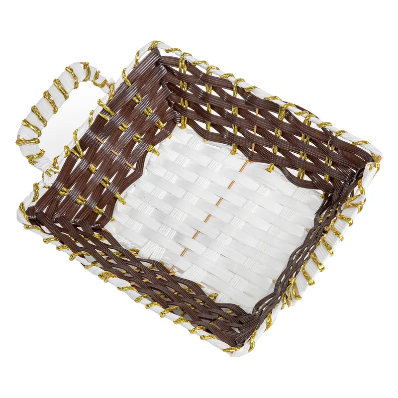 Handcrafted Woven Hamper Basket For Gifting Or Home Storage 1