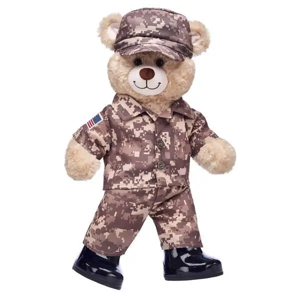 Happy Hugs Camo-Themed Khaki Gift Set 1
